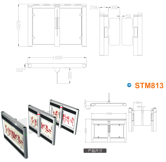 金寨县速通门STM813